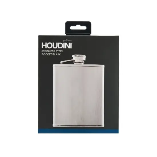 Houdini 6.5oz Stainless Steel Flask image {2}