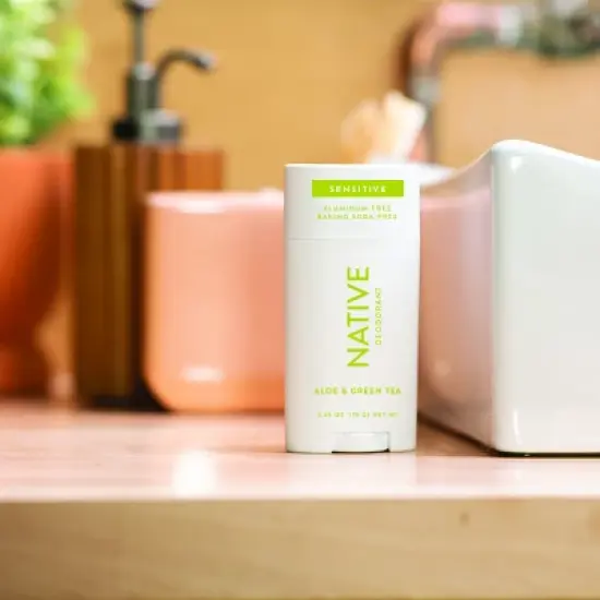 Native Sensitive Deodorant for Women - Aloe & Green Tea - 2.65oz image {4}