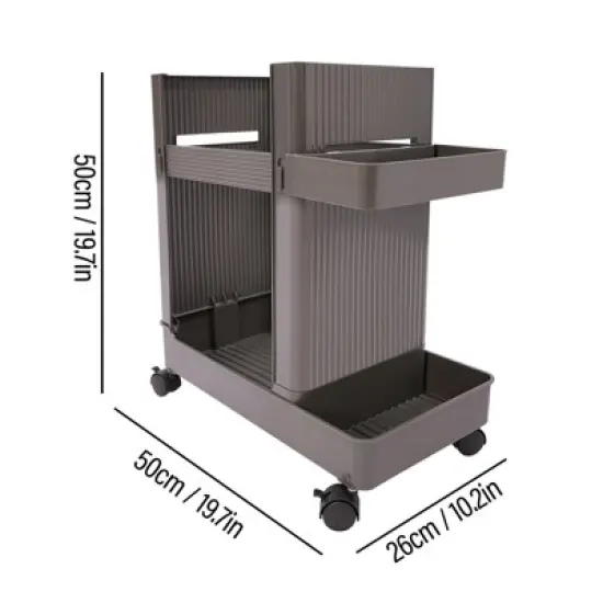 YIYIBYUS Multifunctional Storage Rack, Storage Rack Home Classroom Caddies image {3}