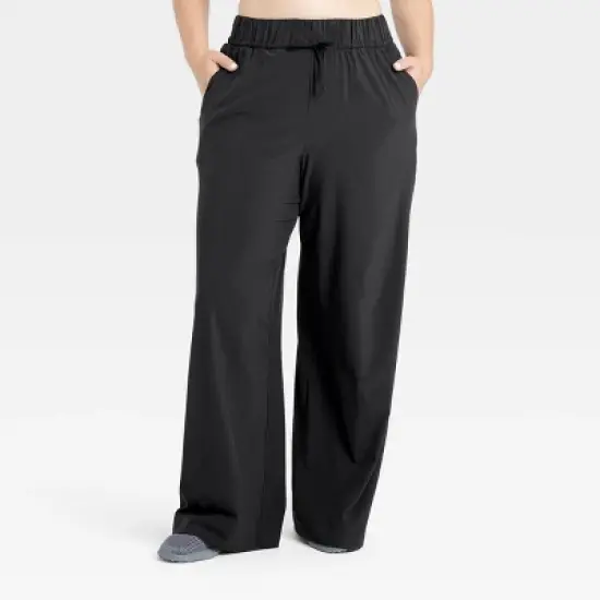 Women's Active Light High-Rise Wide Leg Pants - All In Motion&trade; image {2}