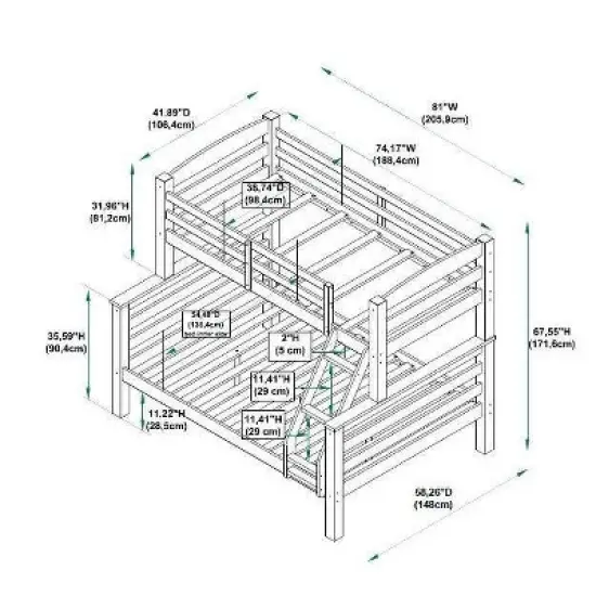 Avery Bunk Bed - Powell image {18}