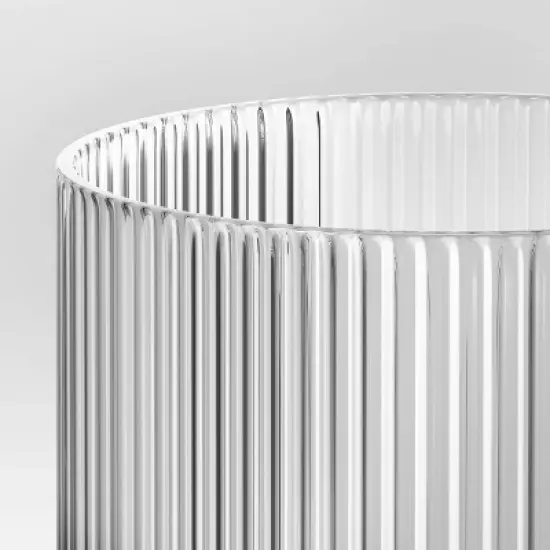 20.2oz Glass Ribbed Cassin Tall Tumbler - Threshold&trade; image {2}