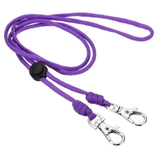 Unique Bargains Polyester Wear-resistant Lightweight ID Card Neck Lanyards with Hook image {8}
