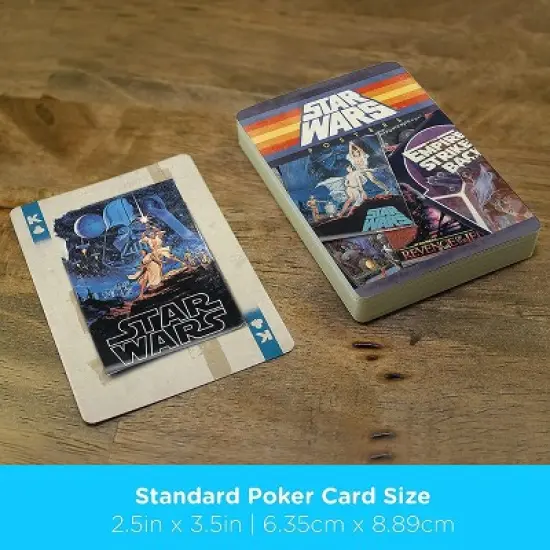 Aquarius Puzzles Star Wars Movie Posters Playing Cards image {3}