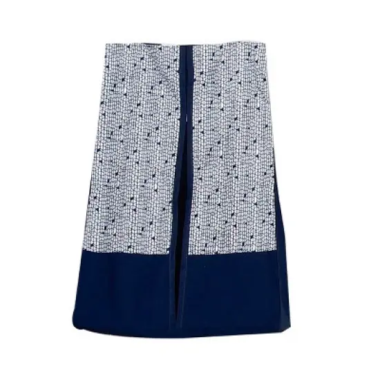 Bacati - Noah Mint Navy 10 pc Crib Bedding Set with 2 Crib Fitted Sheets image {5}