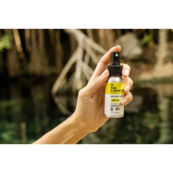 Raw Elements Sunscreen Spray - SPF 50 - 2oz image {2}