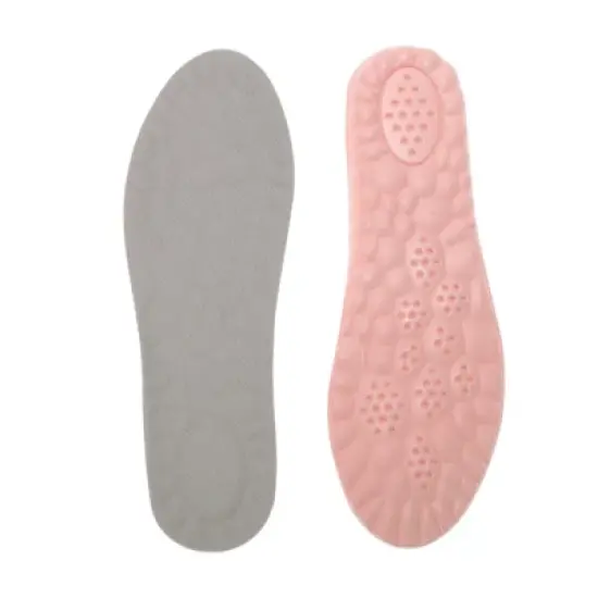 Unique Bargains 6D Height Increase Shoe Inserts Fit Shoe Pink Gray 1 Pair image {13}