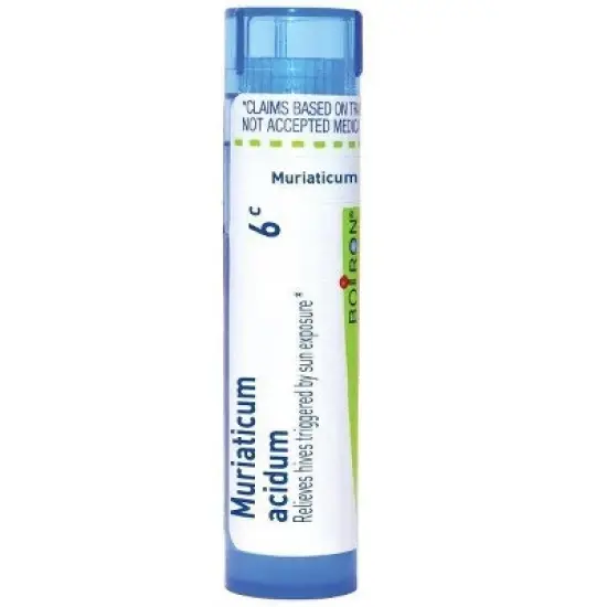 Muriaticum Acidum 6C by Boiron Homeopathic Single Medicine For First Aid  -  80 Pellet image {10}