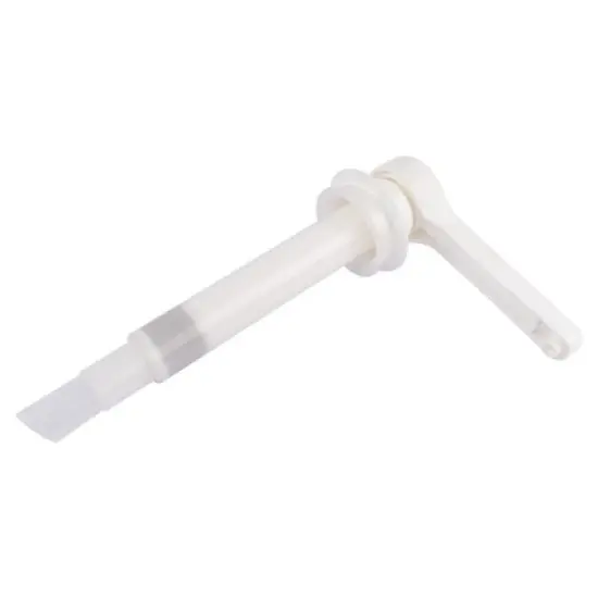 Slickblue Countertop Sauce Dispenser, Easy Pump with Rotating Nozzle, 2L to 10L Options, Stainless Steel, Silver image {8}