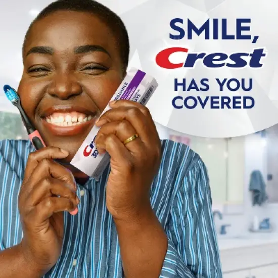 Crest 3D White Brilliance Vibrant Toothpaste - Peppermint - 2.4oz image {9}