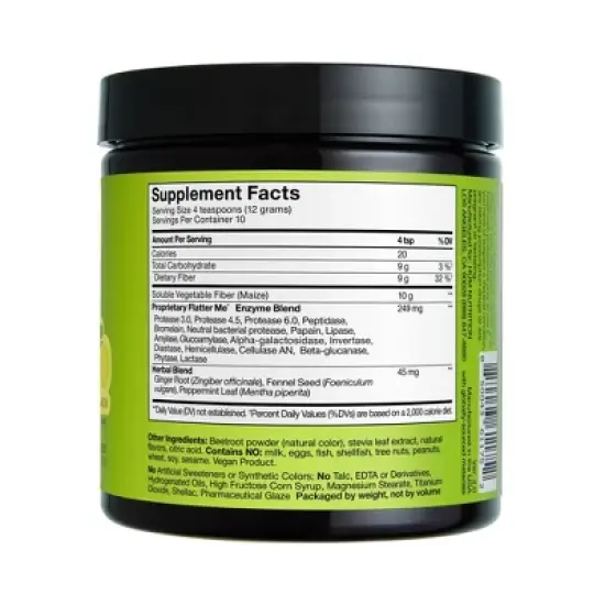 HUM Nutrition Flatter Me Fiber GLP-1 Booster Dietary Supplements - 4oz image {1}