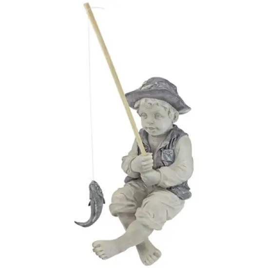 Design Toscano Frederic, the Little Fisherman of Avignon Statue image {2}