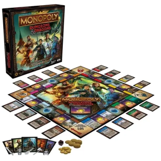 Monopoly Dungeons & Dragons Movie Board Game image {2}