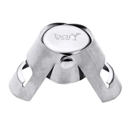 BarY3 Silver Stainless Steel Bottle Stopper image {1}