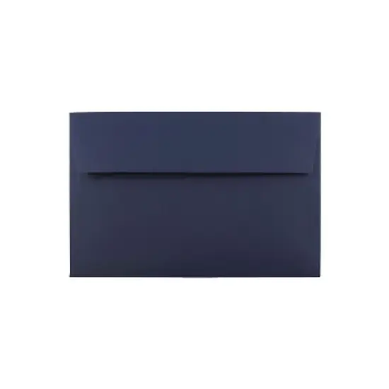 JAM Paper A10 Invitation Envelopes 6 x 9.5 Navy Blue LEBA867 image {4}