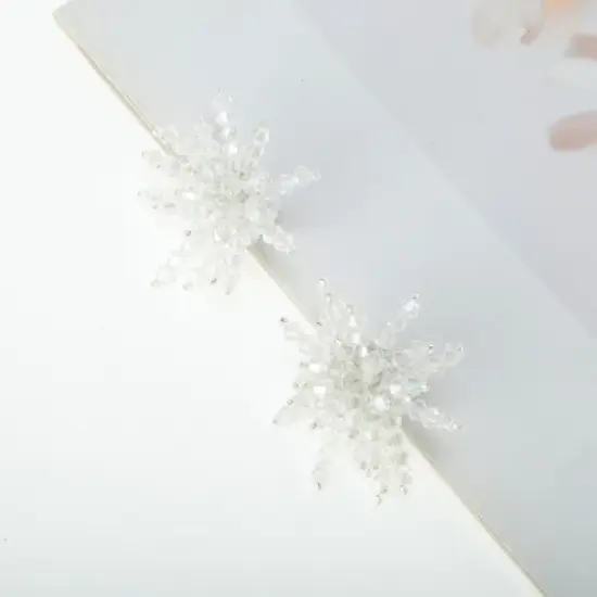 Unique Bargains Bead Firework Shoelace Charms Transparent 1 Pair image {4}