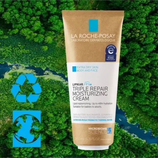 La Roche Posay Lipikar AP+M Triple Repair Face and Body Moisturizing Cream - 6.76oz image {4}