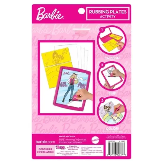Disney Rubbing Plates - Barbie Activity Kits image {2}