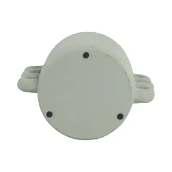 Pottery and Cement Planter with Unique Multi-Loop Handle Design, Stylish Contemporary Accent For Home D&eacute;cor image {7}