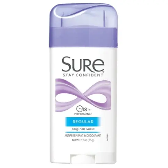 Sure Anti Perspirant Solid Regular Scent 2.7Oz image {5}