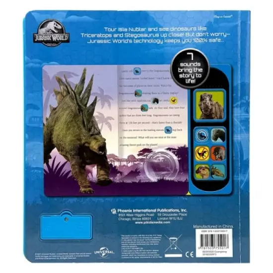 Jurassic World Roll With The Dinosaurs - Little Sound (Board Book) image {4}
