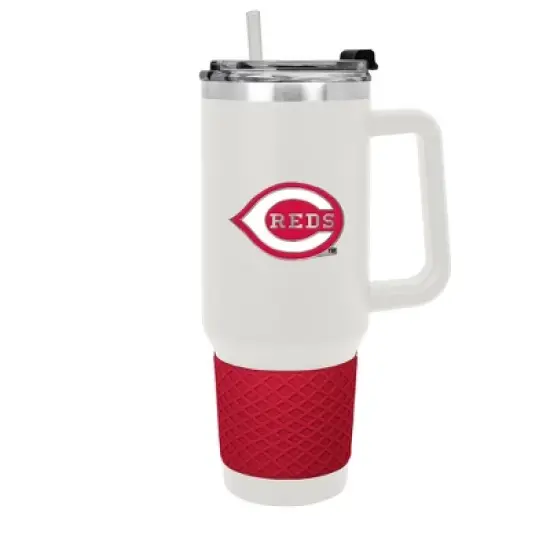 MLB Cincinnati Reds Colossus Travel Mug - 40oz: Stainless Steel Lidded Tumbler image {4}