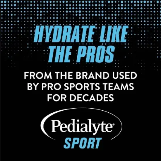 Pedialyte Sport Electrolyte Solution Hydration Drink - Berry Freeze - 33.8 fl oz image {4}