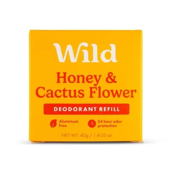 Wild Cosmetics Cream Deodorant - Honey & Cactus Flower - Aluminum-Free image {7}