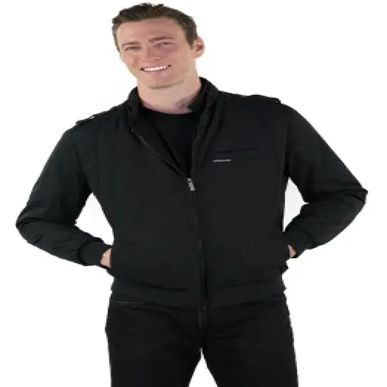 Members Only Men&rsquo;s Big and Tall Iconic Racer Quilted Lining Jacket image {3}