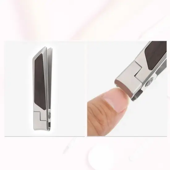 Unique Bargains Nail Clippers for Nail Care Stainless Steel 1 Pc image {4}