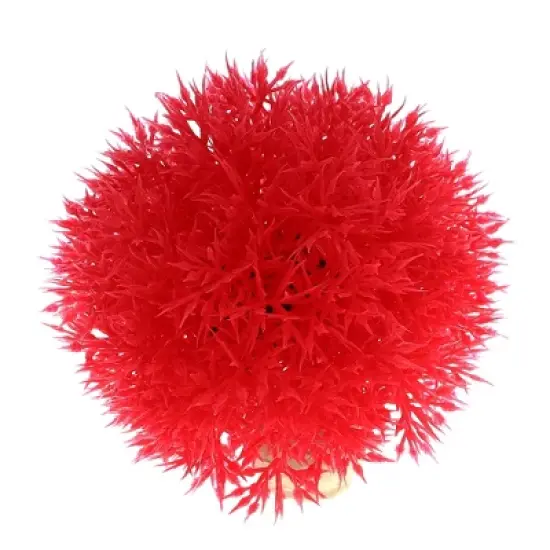 Unique Bargains Artificial Grass Ball for Fish Tank Landscape Decoration 3.35x3.74 Inch 1 Pcs image {10}