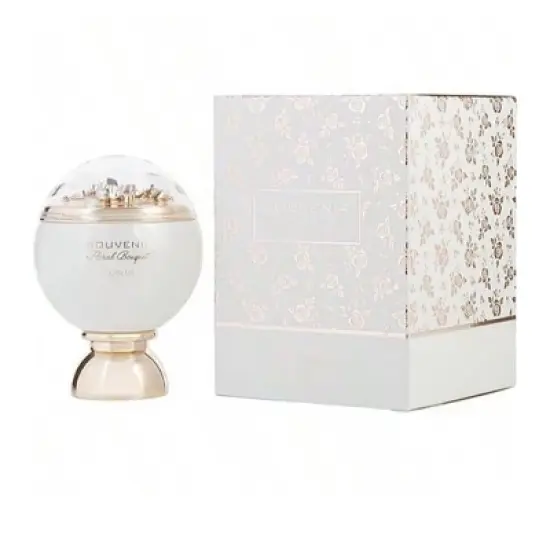 Souvenir Floral Bouquet By Afnan Perfumes Peony, Musk, Amber, Cashmere Wood, Vanilla Women Eau De Parfum Spray 3.4 Oz 2020  3.4 Oz image {1}