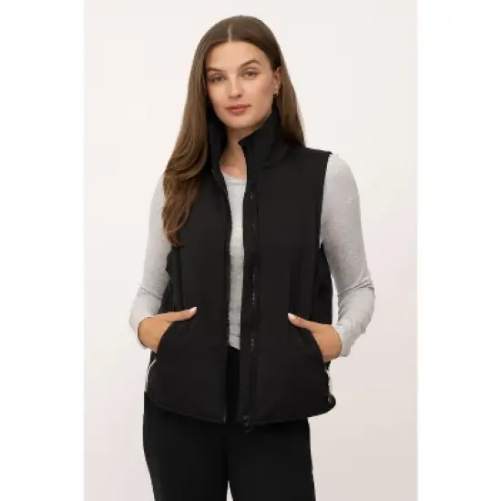 90 Degree By Reflex Womens Recycled Below Zero Puffer Vest image {3}