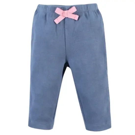 Touched by Nature Baby and Toddler Girl Organic Cotton Hoodie, Bodysuit or Tee Top, and Pant, Garden Floral image {3}