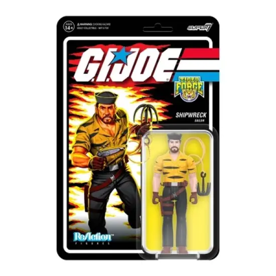 G.I. Joe Tiger Force Shipwreck ReAction Figure (Target Exclusive) image {1}