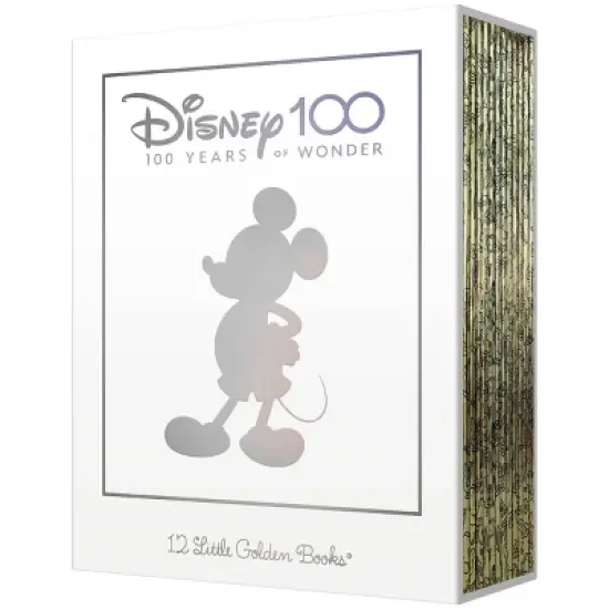 Disney's 100th Anniversary Boxed Set of 12 Little Golden Books (Disney) - (Mixed Media Product) image {1}