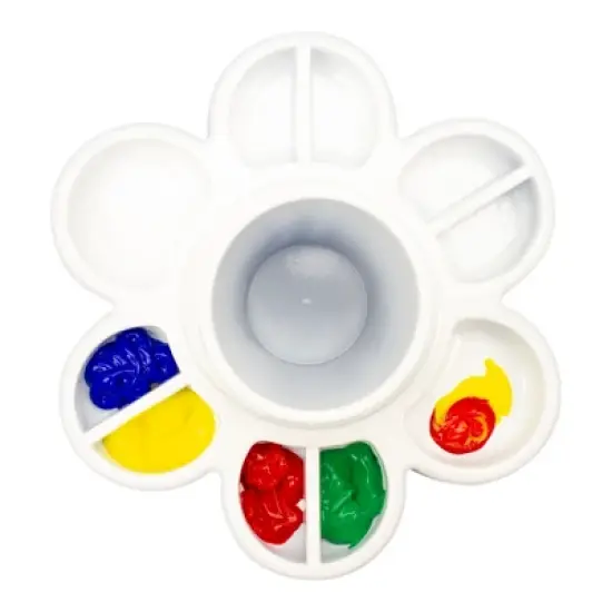 Storex Paint and Water Cup, White, Pack of 6 image {3}