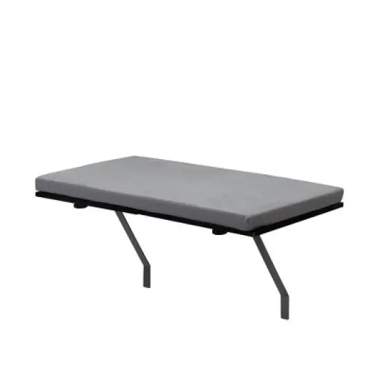 Sandinrayli Cat Window Seat Wall Mount Perch House, Heavy Duty Cat Bed Shelves Furniture, Grey image {4}