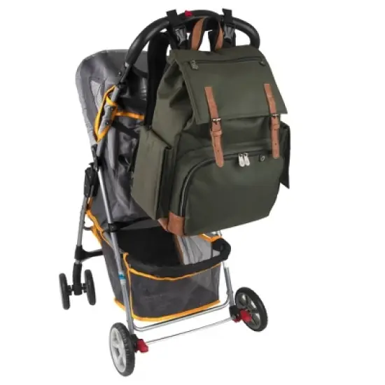 Fisher-Price Forest Backpack-Diaper Bag - Olive image {9}