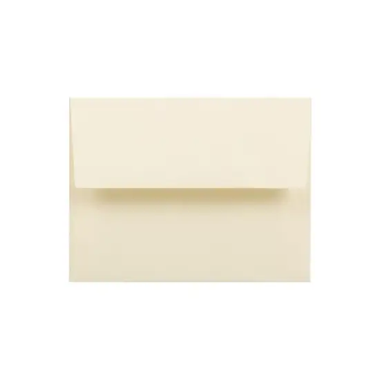 JAM Paper A2 Strathmore Invitation Envelopes 4.375 x 5.75 Ivory Wove 900919415 image {4}
