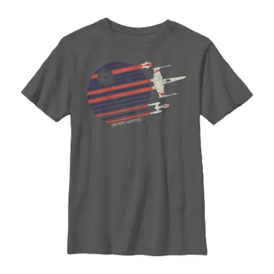 Boy's Star Wars Death Star Streaks T-Shirt image {4}