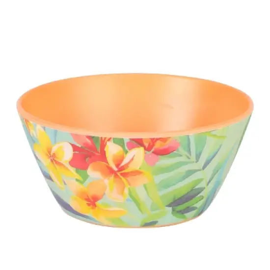 Laurie Gates Tropical Parrots 12 Piece Melamine Dinnerware Set in Assorted Designs image {10}