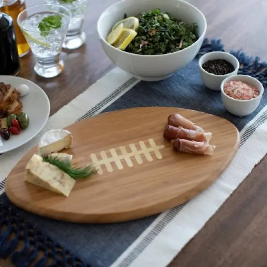NCAA Picnic Time Touchdown! Bamboo Cutting Board image {2}