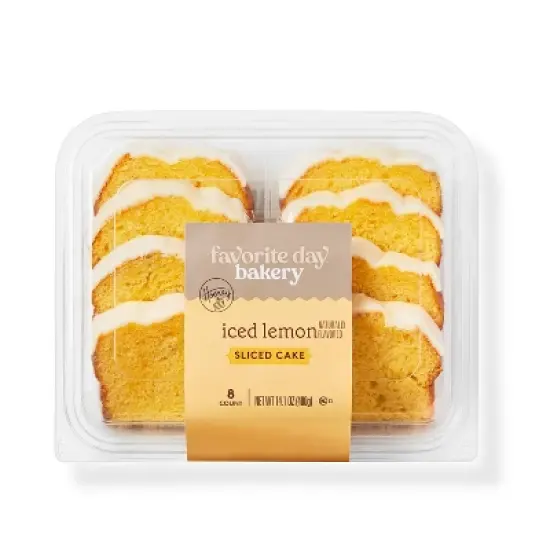 Iced Lemon Sliced Loaf Cake - 14.1oz - Favorite Day&trade; image {3}