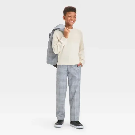 Boys' Plaid Suit Pants - Cat & Jack&trade; image {2}