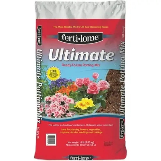 Fertilome All Purpose Ready-To-Use Ultimate Potting Mix, 50qt image {2}