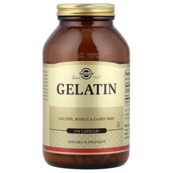 Solgar Gelatin, 250 Capsules (560 mg per Capsule) image {4}