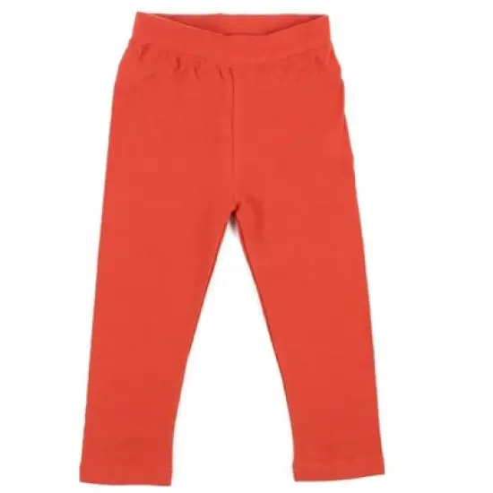 Leveret Girls Classic Solid Color Legging image {6}