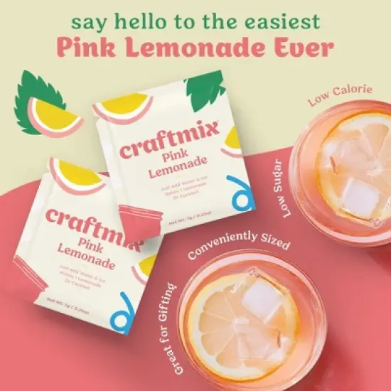 Craftmix Pink Lemonade 12 Pack image {2}