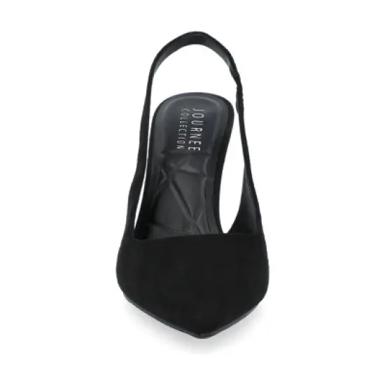 Journee Collection Womens Elenney Tru Comfort Foam Mid Heel Pointed Toe Pumps image {5}